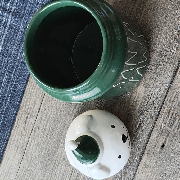 New Rae Dunn Santa Paws Canister - Picture 4 of 6